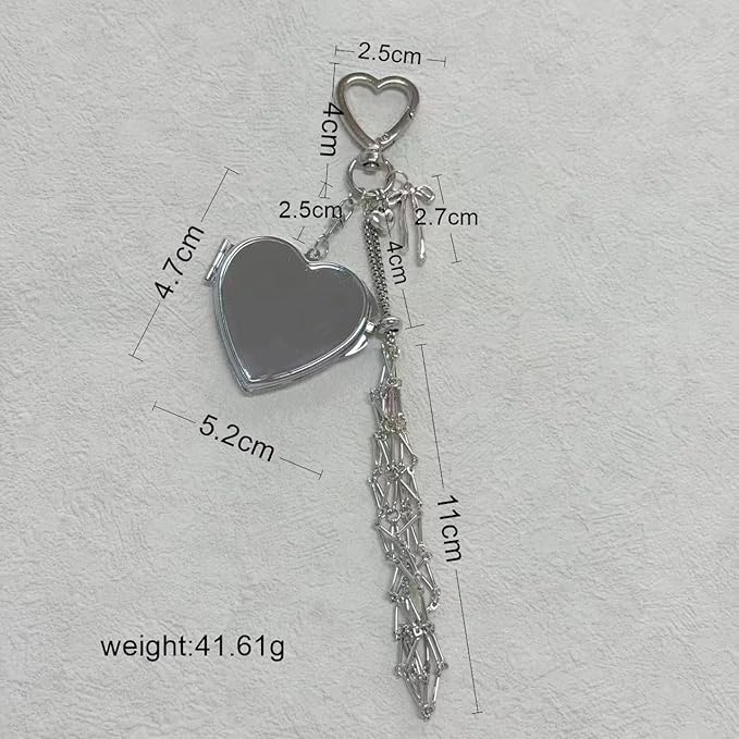Lipstick Holder Charm Keychain