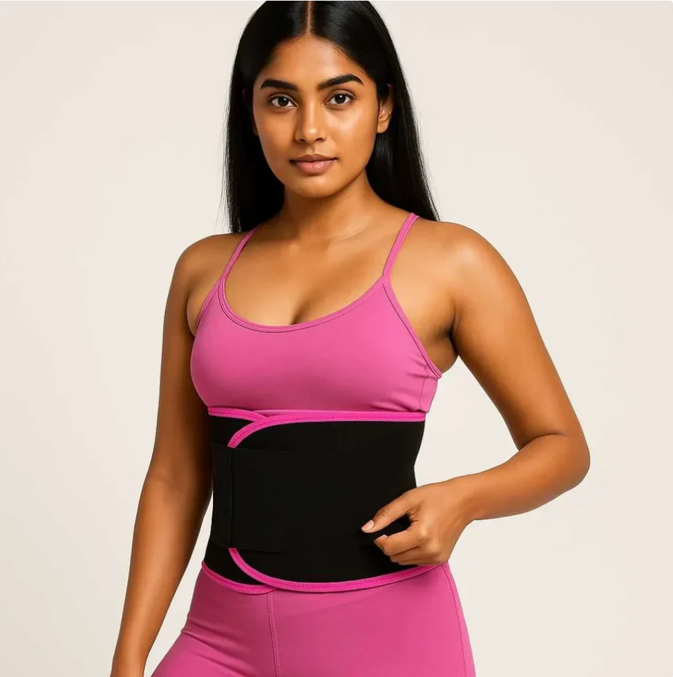 BellyFit Fat Burn Waist Belt โ Reduces Belly Fat, Supports Back & Boosts Sweat Loss