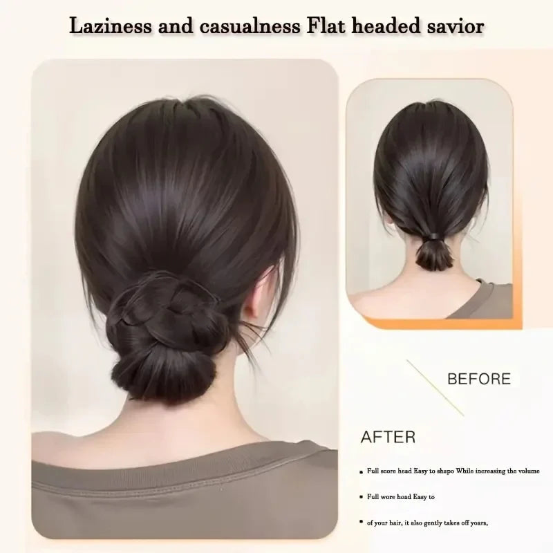 Chic Synthetic Hair Bun Clip