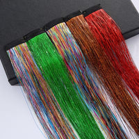 Glitter Hair Tinsel Extensions for Women