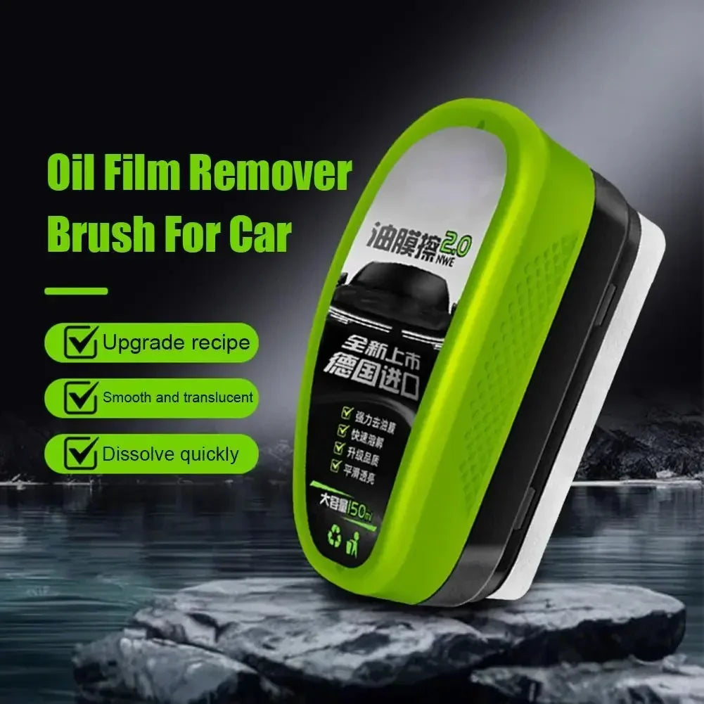 Car Glass Oil Film & Anti-Mist Remover