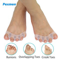 Soft Silicone Toe Separator & Foot Corrector