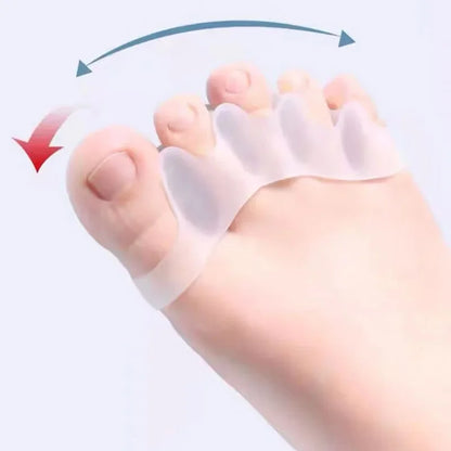 Soft Silicone Toe Separator & Foot Corrector