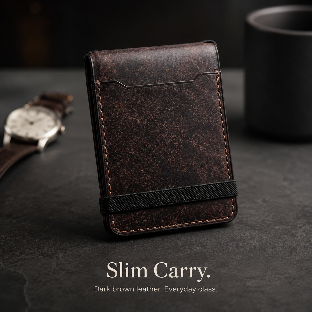 Cash Hook Leather Wallet