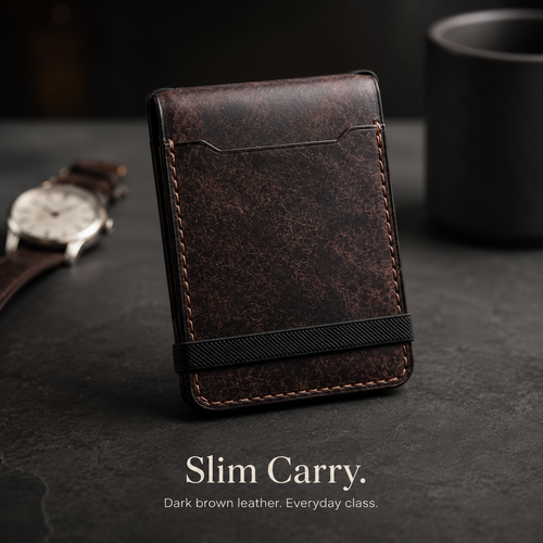 Cash Hook Leather Wallet