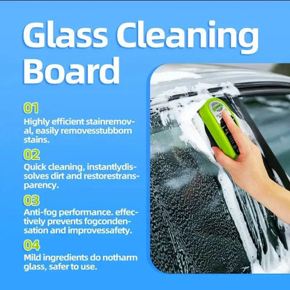 Car Glass Oil Film & Anti-Mist Remover