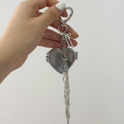 Lipstick Holder Charm Keychain