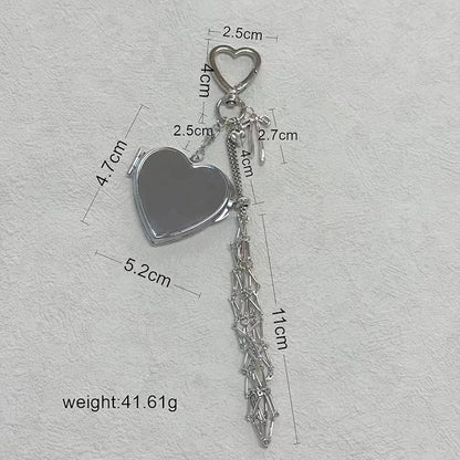Lipstick Holder Charm Keychain