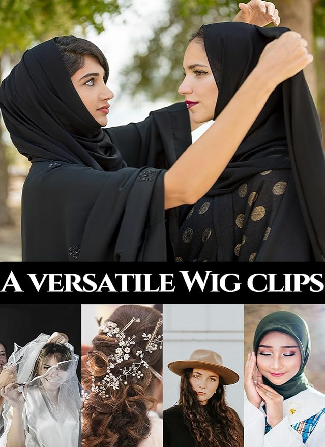 Chunni Dupatta Clips with Safety Pin