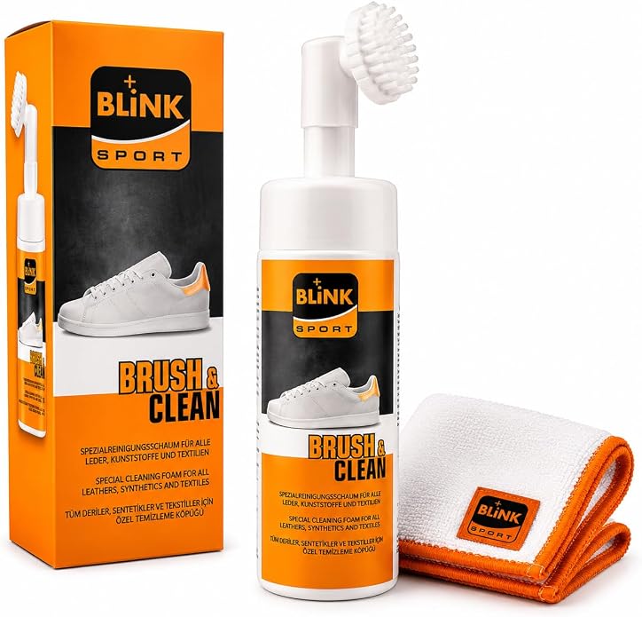 Blink Shoe Cleaning Brush & Foam Cleaner