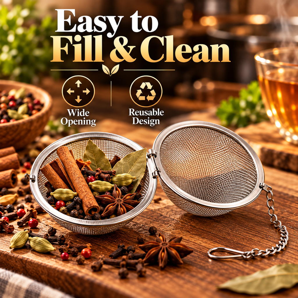 MultiChef 3-in-1 Stainless Steel Spice Infuser