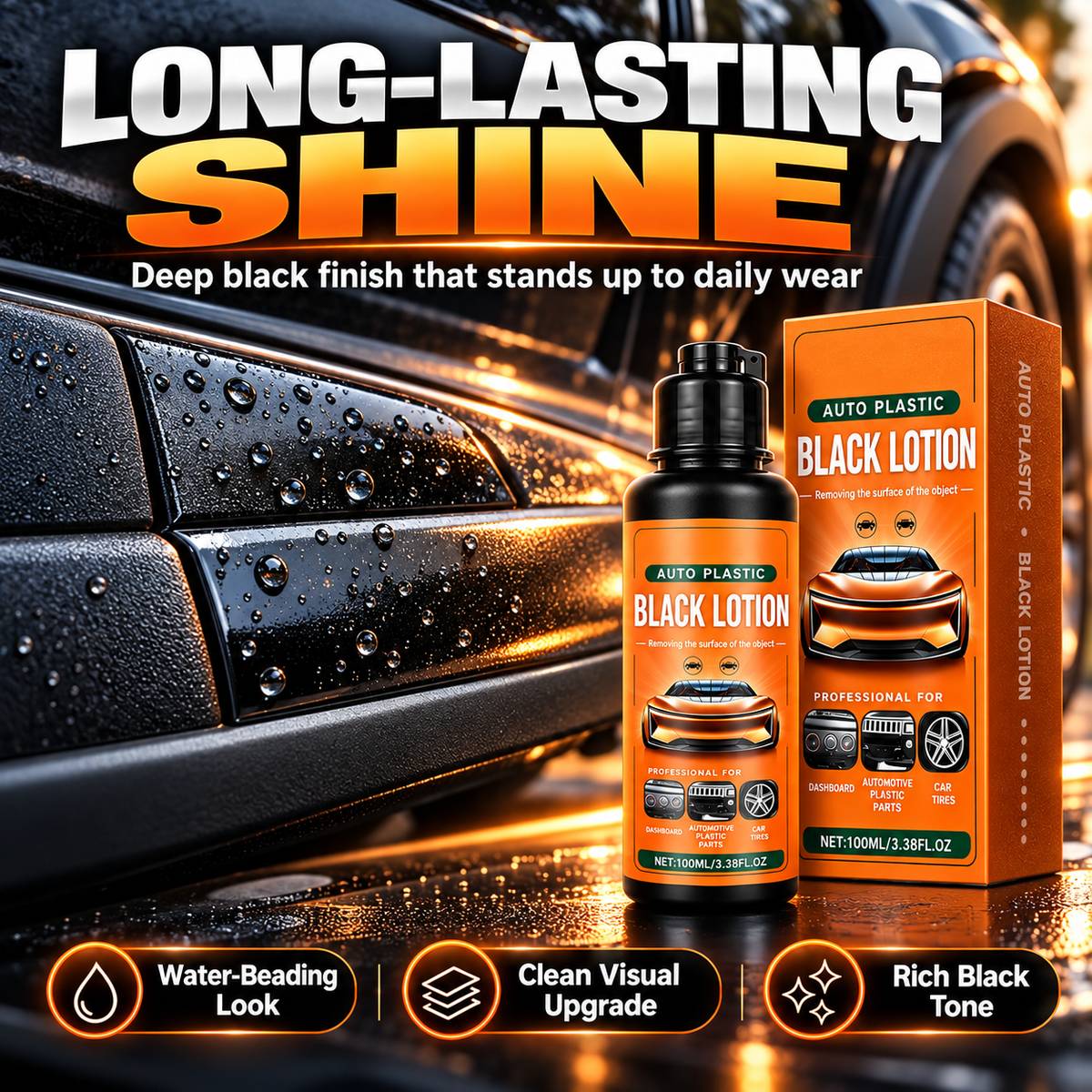 Multipurpose Plastic Restorer Lotion