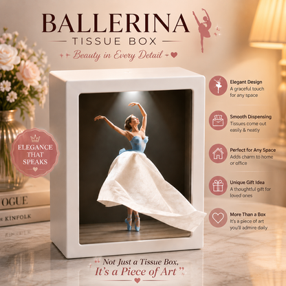 Ballerina Tissue Box