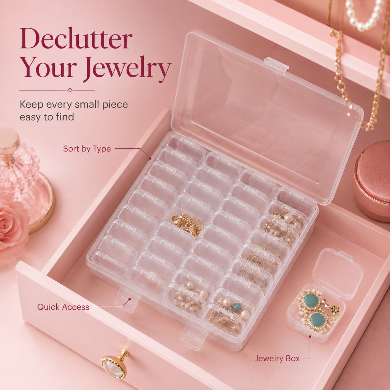 JewelNest Organizer Box