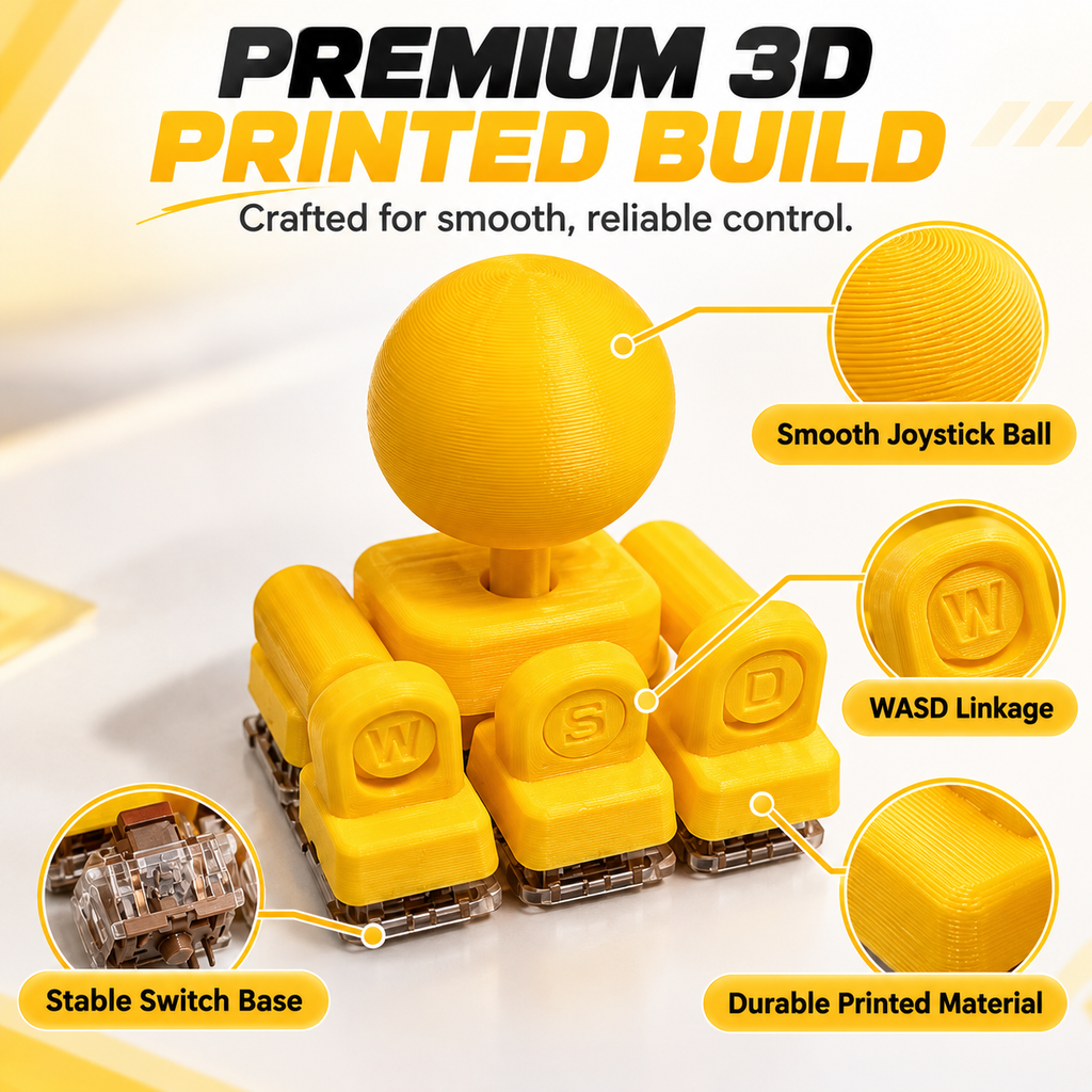 Mechanical Keyboard WASD Joystick Adapter
