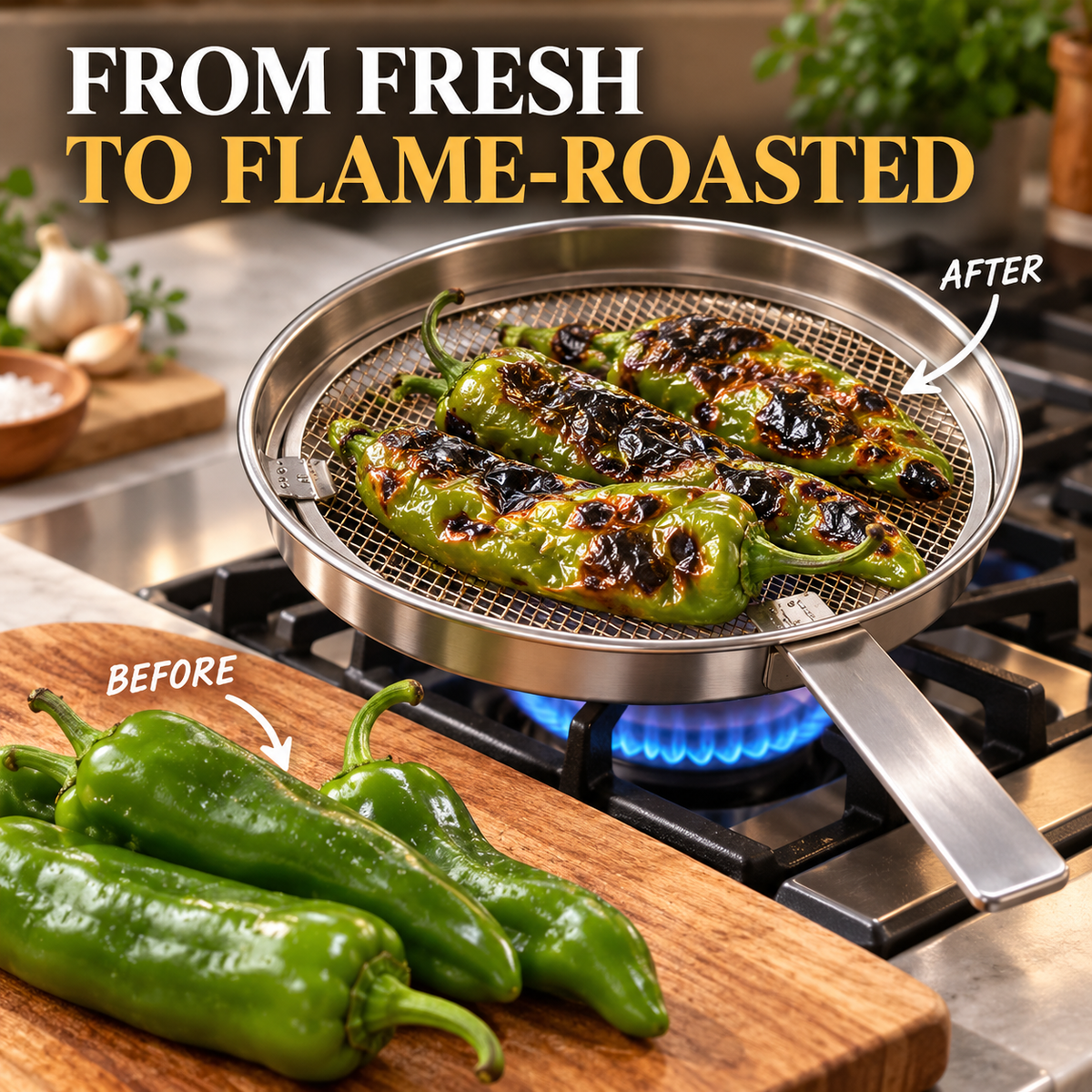 StoveGrill Vegetable Roasting Mesh