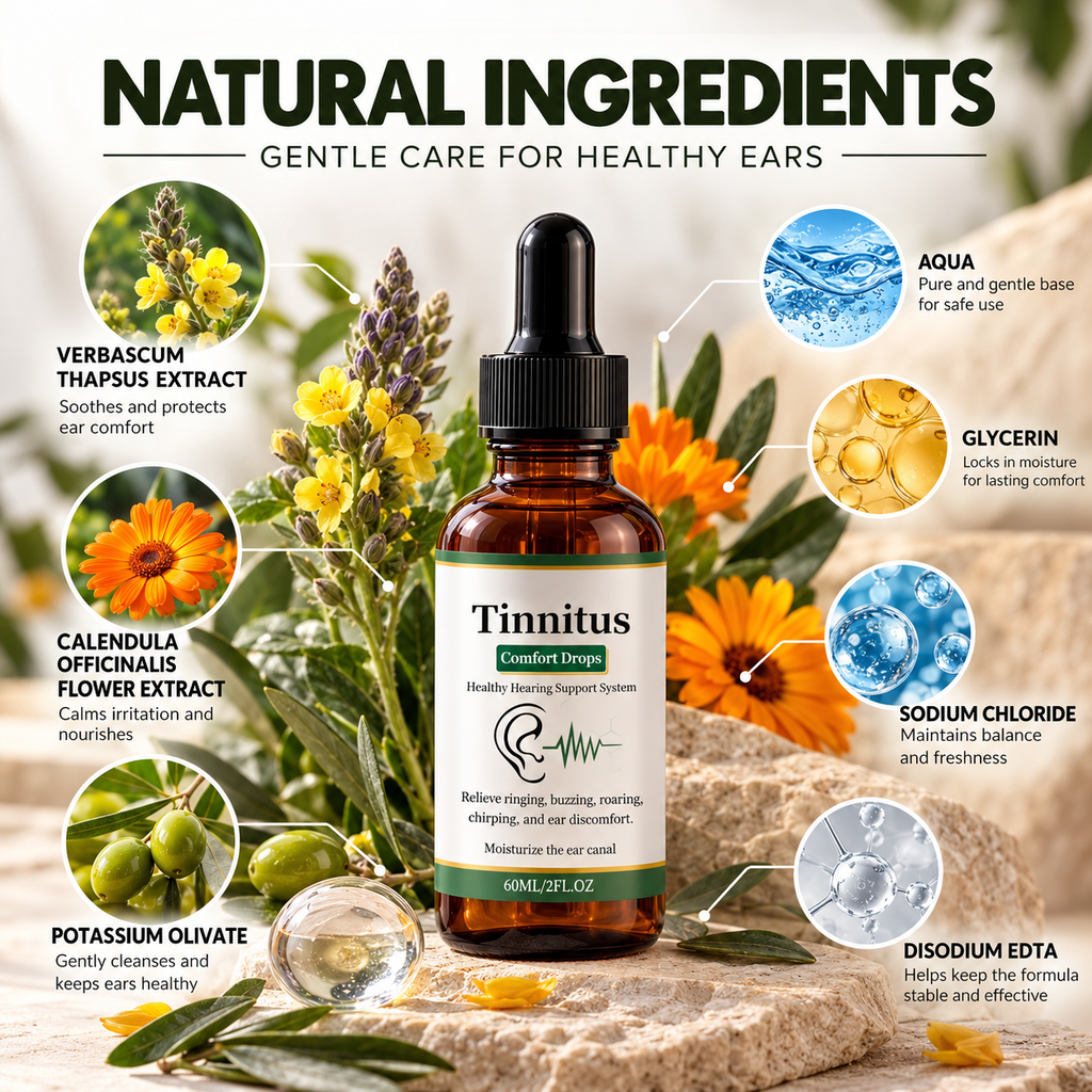 Tinnitus Relief Ear Drops