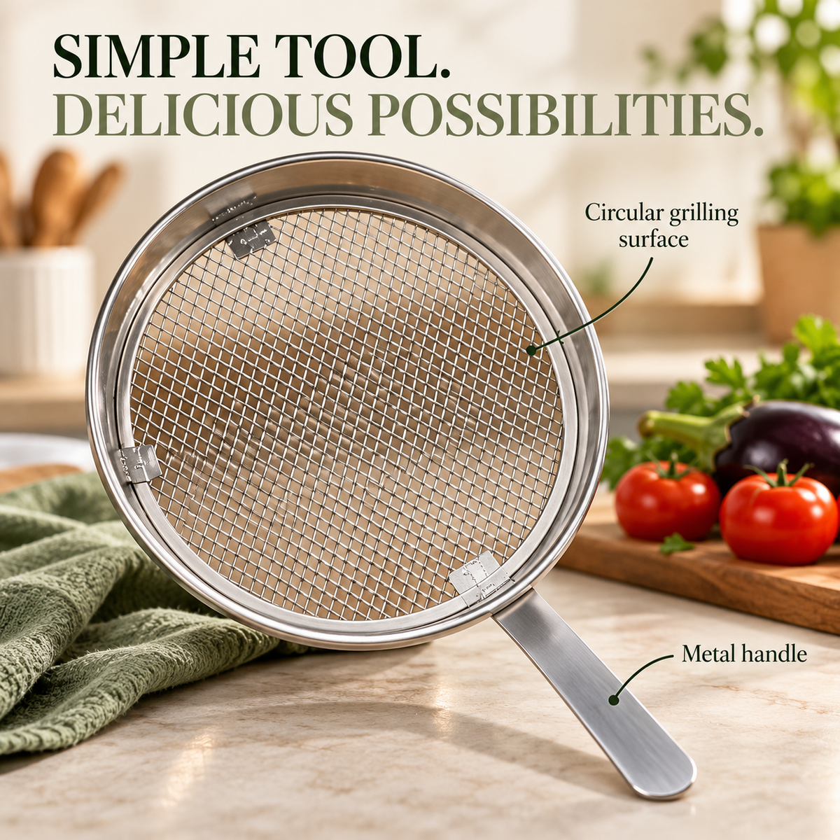 StoveGrill Vegetable Roasting Mesh