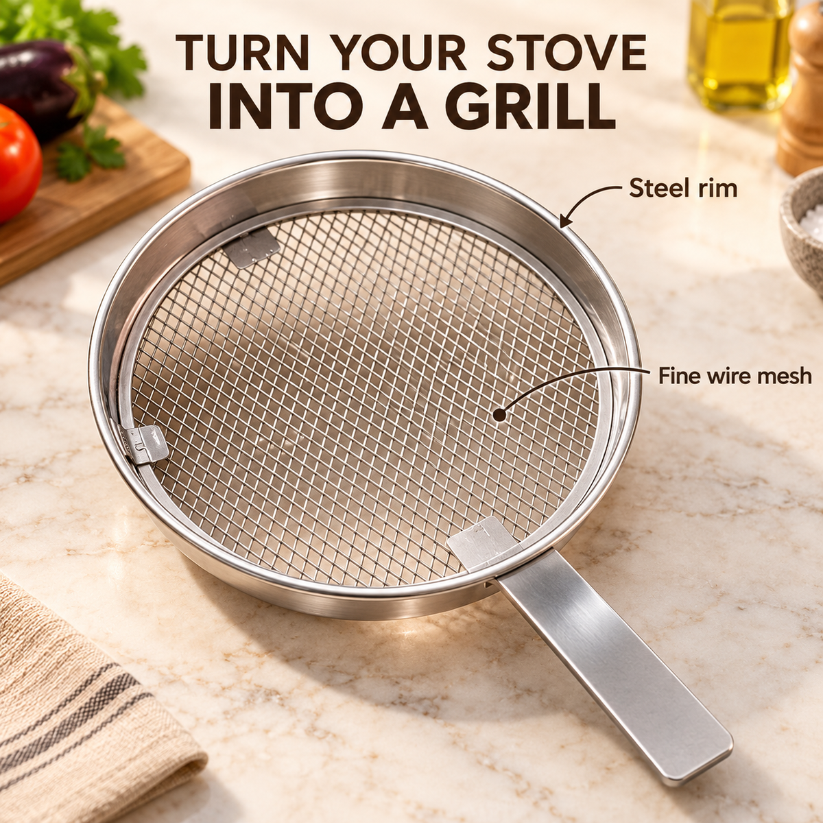StoveGrill Vegetable Roasting Mesh