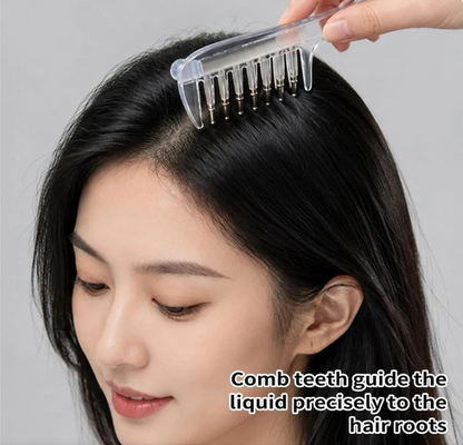 2-in-1 Scalp Massager & Oil Applicator Comb