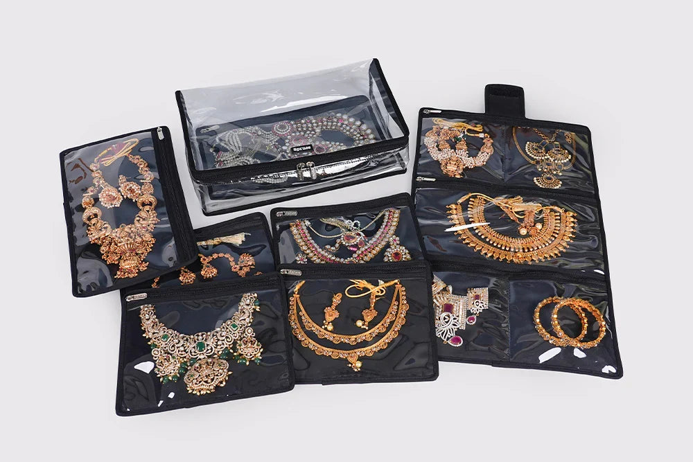 Luxe Transparent Large Jewellery Organiser