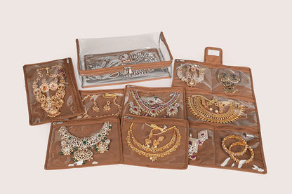 Luxe Transparent Large Jewellery Organiser
