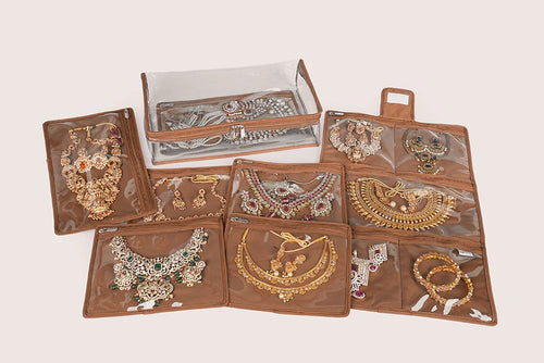 Luxe Transparent Large Jewellery Organiser