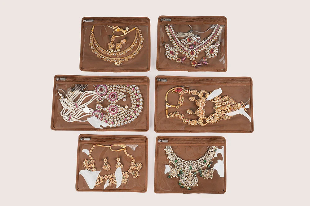 Luxe Transparent Large Jewellery Organiser