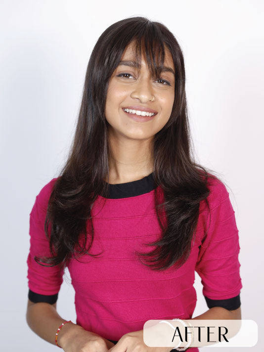 Light Style Fringe Bangs Extension