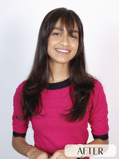 Light Style Fringe Bangs Extension