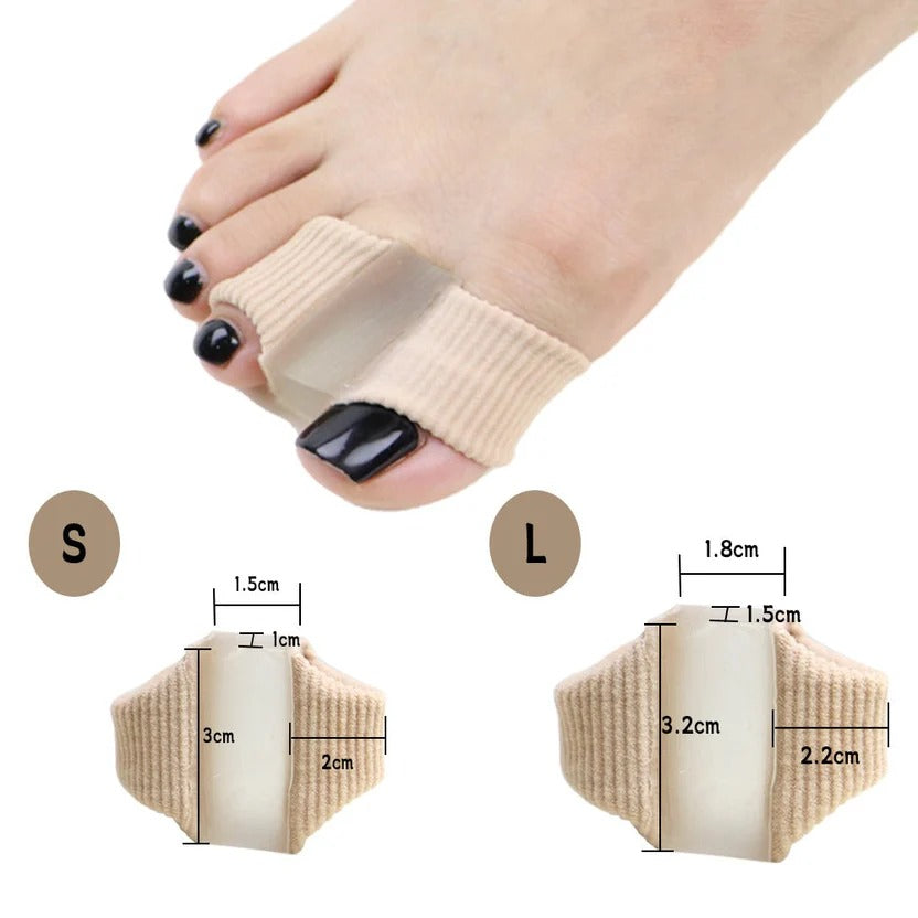 Dual Hole Gel Toe Separator