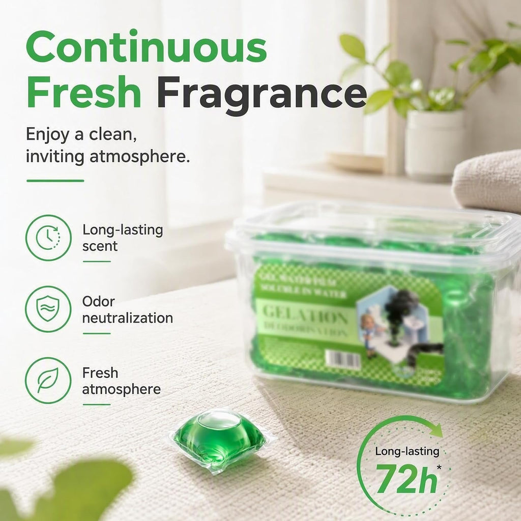 DrainFresh Gel Pods – Eliminate Bad Odors & Keep Drains Clean