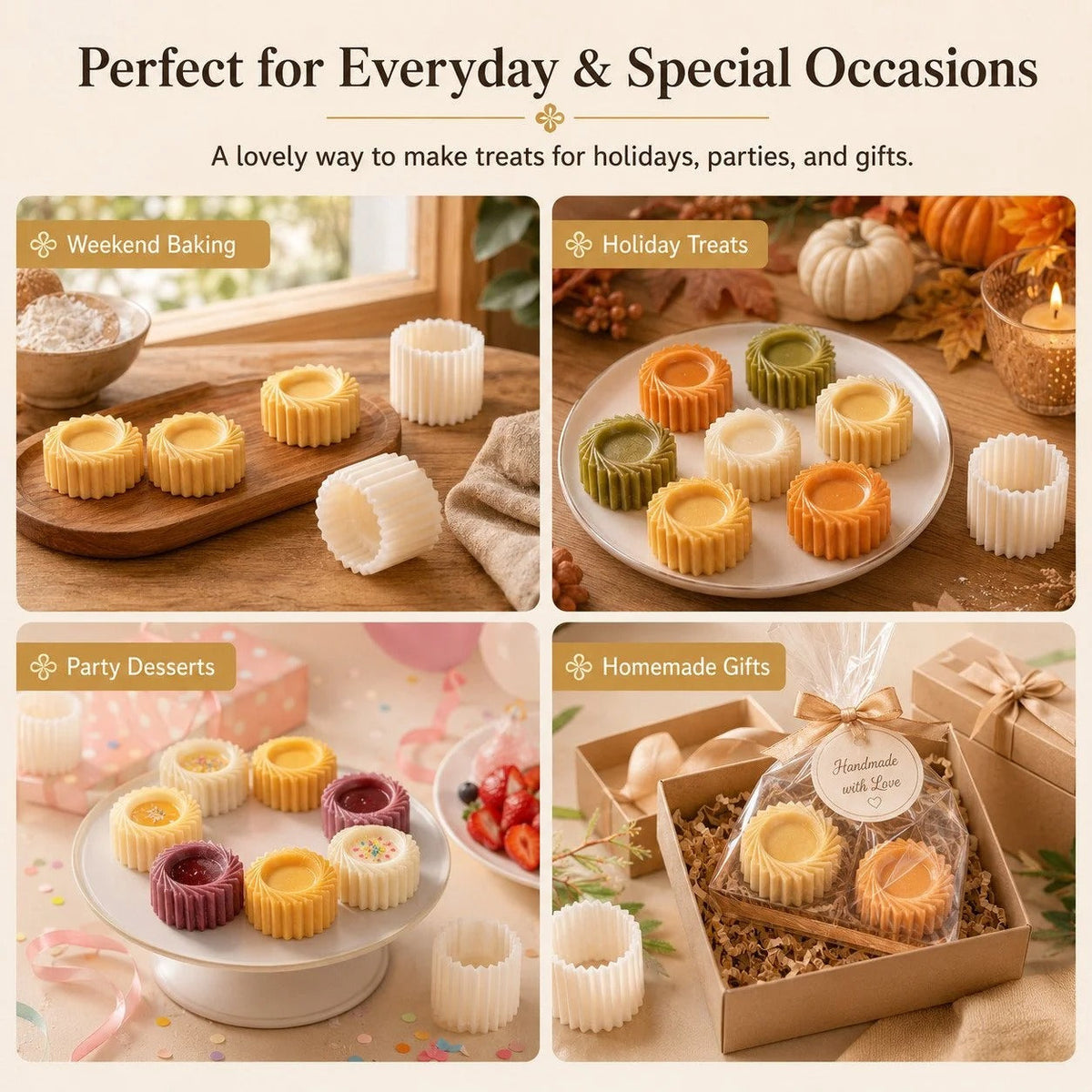 🍪 EasyBake Mini Dessert Silicone Molds