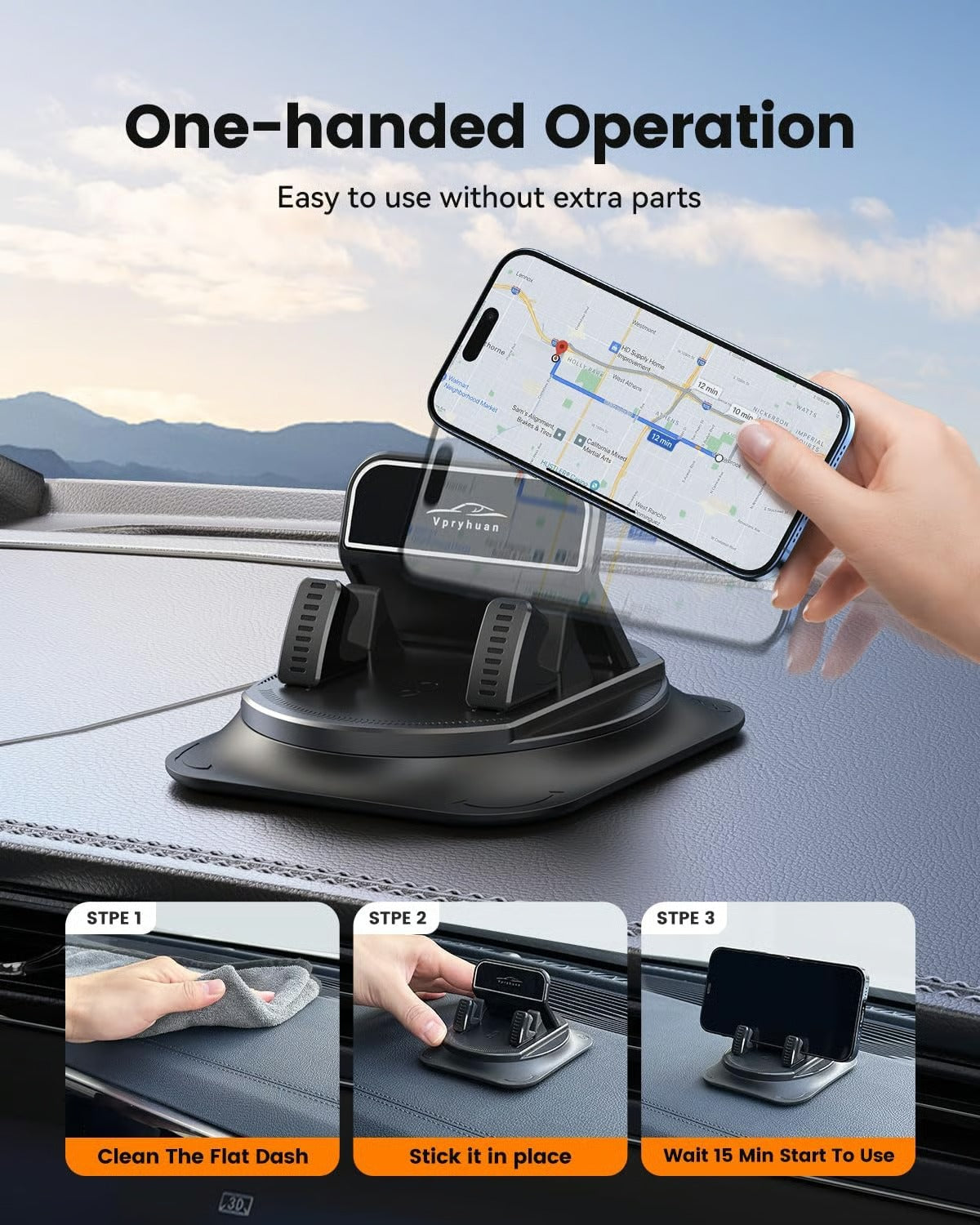 360° Rotating Foldable Phone Holder