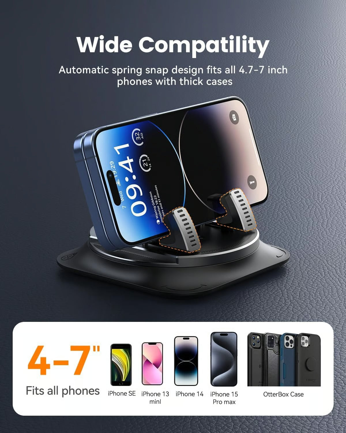 360° Rotating Foldable Phone Holder