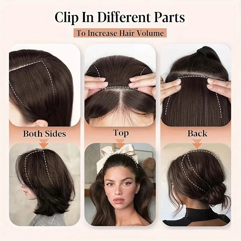 Natural Invisible Fluffy Hair Pad