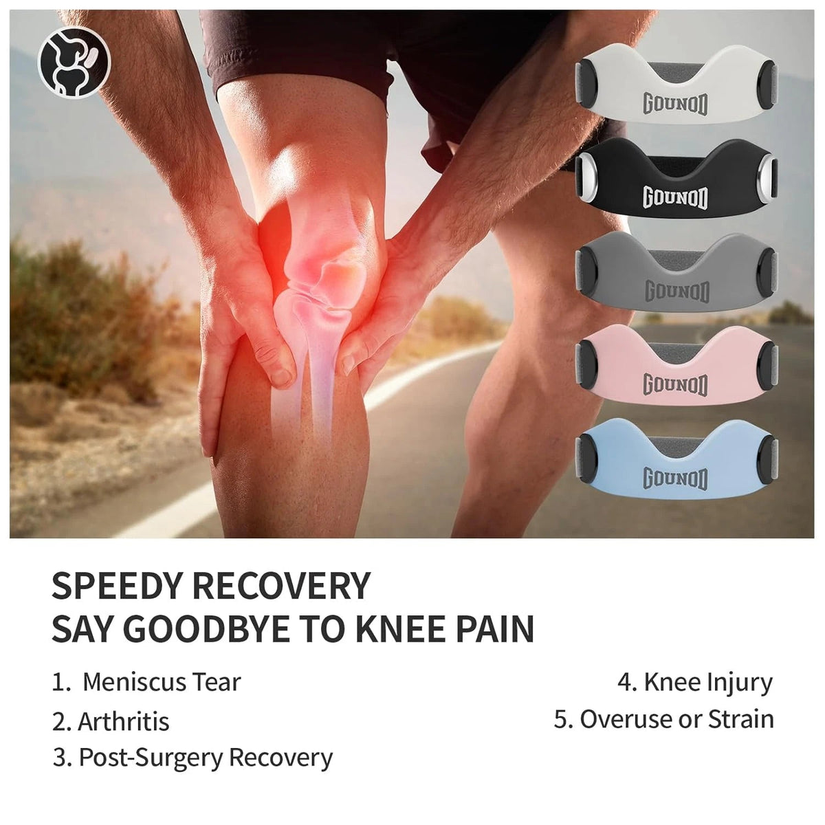 Patella Knee Support Band - Universal Size🦵✨