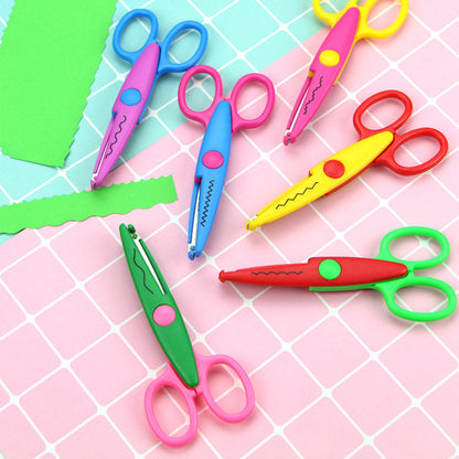 Kids Safety Art Scissors Set for Crafts & Scrapbooking